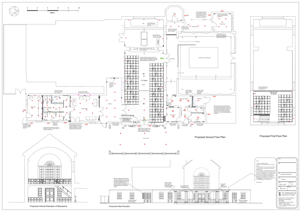 Renovation and installation of mezzanine extension to Chapel