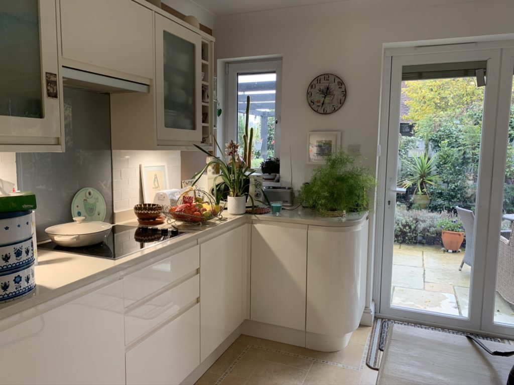 Kitchen following alterations